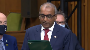 Indian-origin MP Chandra Arya announces bid for Canada’s next PM