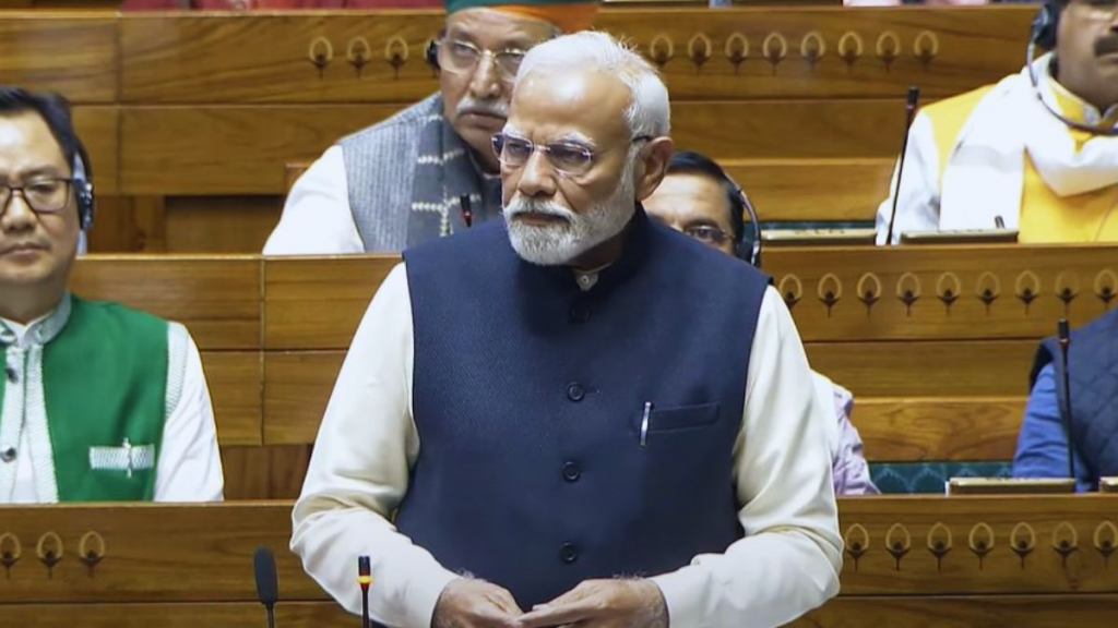 "First parliamentary session in 10 years that begins without any foreign interference": PM Modi