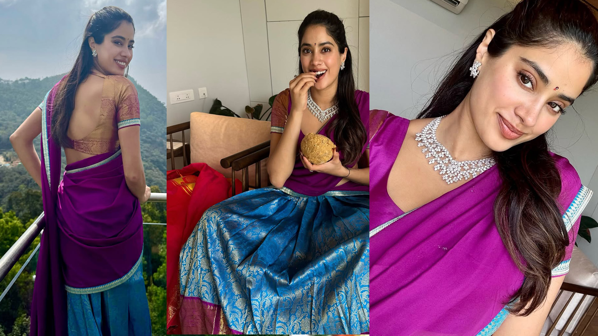 Janhvi Kapoor Celebrates New Year with a Giant ‘Ladoo’