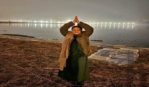 Priyanka Chopra’s mother Madhu Chopra says ‘Har Har Gange’