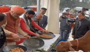 CM Naib Saini reached Panchkula: Attended Gau-Seva Samman Ceremony