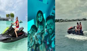 Shilpa Shetty learns new skills on her Maldives vacation