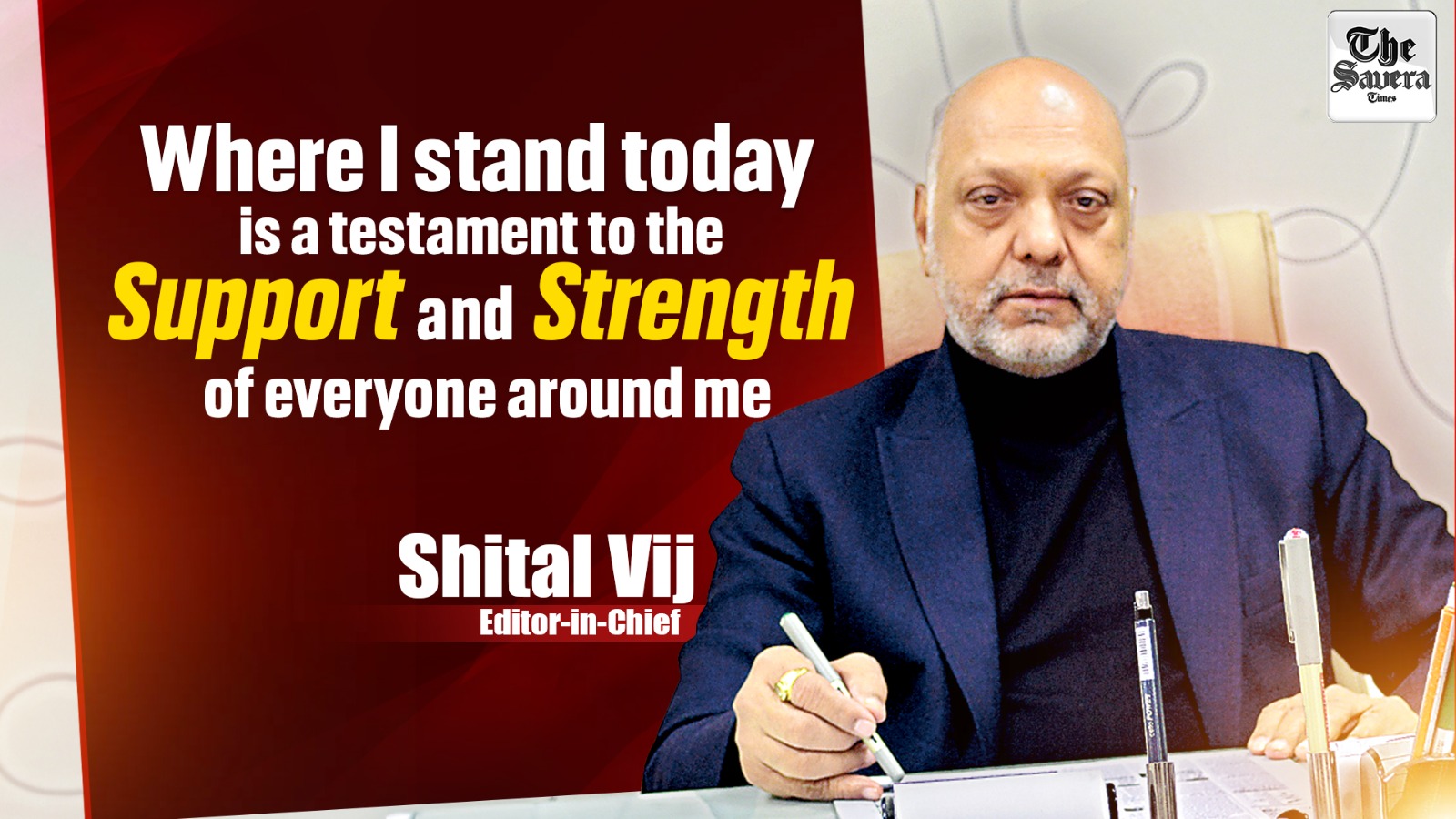‘Eternally grateful and forever indebted’: Editor-in-Chief Shital Vij’s message on 13th Anniversary of Dainik Savera
