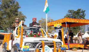 Himachal CM Hoists National Flag in Baijnath on Statehood Day