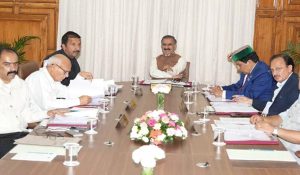 Himachal CM to hold cabinet meeting on 24th January in Dharamshala