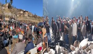 CM Sukhu reaches Tandi to meet the fire victims, assures all possible help to people
