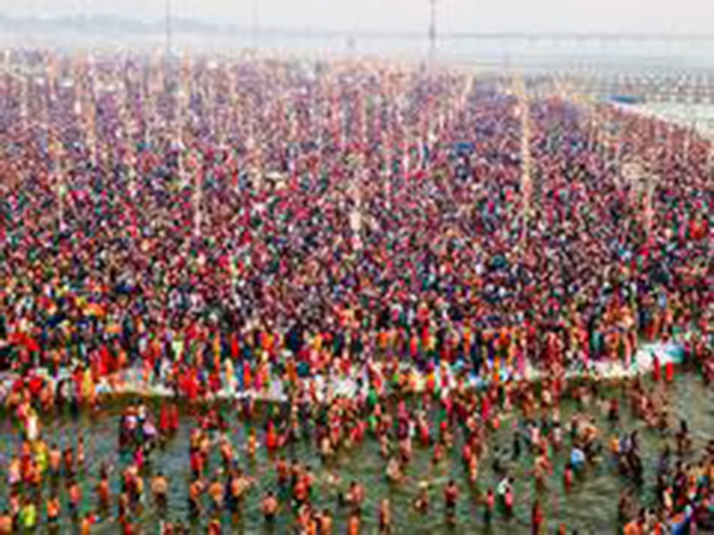 491 million devotees take holy dips in Mahakumbh so far