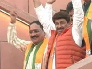 BJP workers across country celeberates historic win in Delhi polls