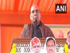 BJP wants to develop heart of India like other states: Rajnath Singh