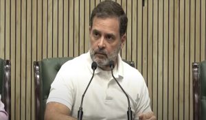 Rahul Gandhi hits out at BJP over Dalit youth’s murder in MP’s Chhatarpur
