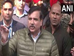 Delhi elections: Sanjay Singh write CEO, claims AAP workers beaten up 