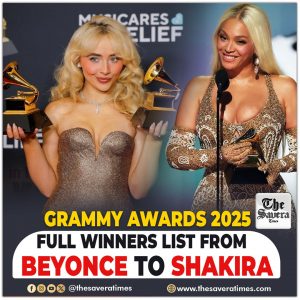 Grammy Awards 2025: Full winners list from Beyoncé to Shakira