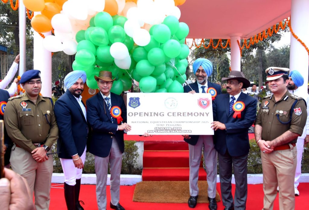 National equestrian Championship 2025 inaugurated in Jalandhar