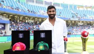 Champions Trophy: Jasprit Bumrah receives his ICC Awards and Team of the Year caps