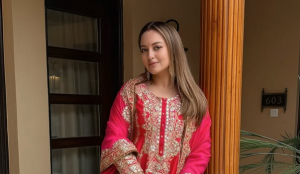 Sonakshi Sinha flaunts her ‘shaadi’ look in the pink city
