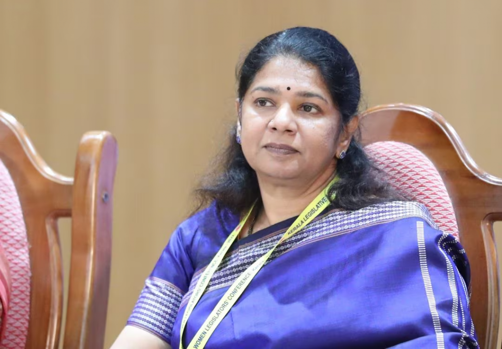 DMK MP Kanimozhi