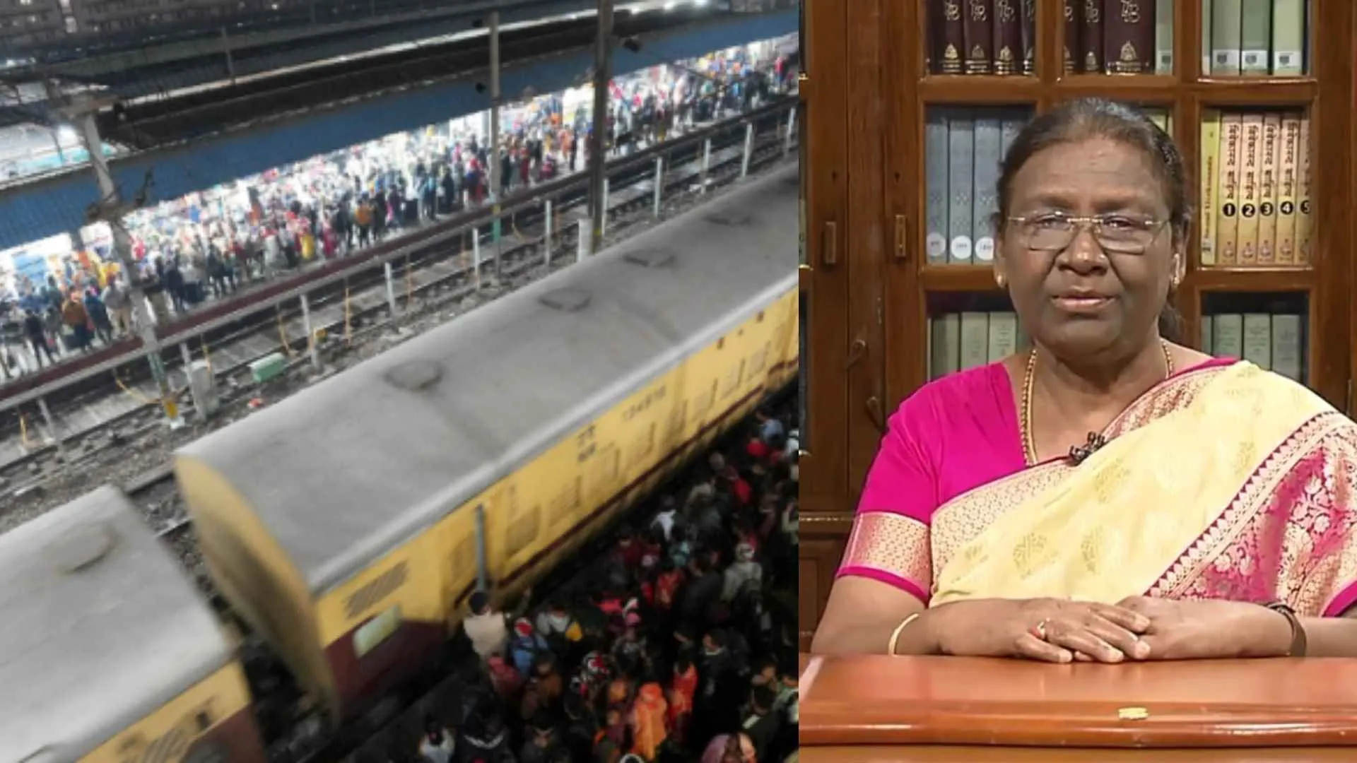 President Murmu expresses grief over New Delhi Railway Station stampede, extends condolences