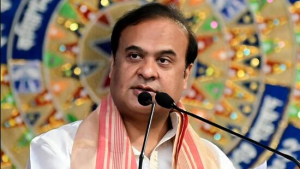 Assam CM Sarma arrives to warm welcome in Kokrajhar to attend historic sitting of Assam Assembly
