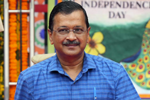 Arvind Kejriwal says Ambedkar photo removed from Delhi CM office; AAP slams “anti-Dalit” BJP