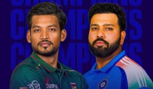 Champions Trophy: India vs Bangladesh today; 55% chance of rain