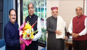 Jairam Thakur meets JP Nadda and Amit Shah; sparks stir in Himachal BJP