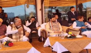 CM Nayab Saini reaches Faridabad for lunch meeting with cabinet; civic elections likely on agenda