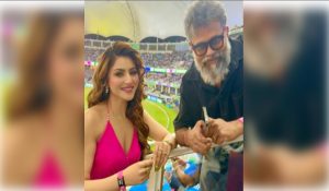 Urvashi Rautela meets ‘Pushpa’ director Sukumar