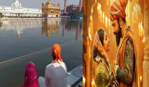 Vicky Kaushal & Rashmika Mandanna ask ‘ki haal’ as they land in Amritsar to promote “Chhaava”