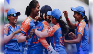All-round Trisha stars as India beat SA to retain U19 Women’s T20 WC title