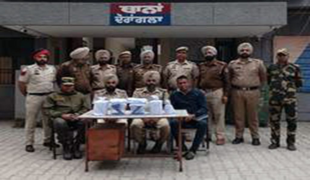 Drugs, arms recovered in Gurdaspur in joint operation by Police and BSF