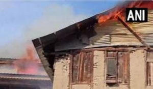 Fire breaks out in J&K’s Anantnag, several house gutted