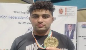 Panipat: Sahil Jaglan clinches gold medal in free style wrestling competition