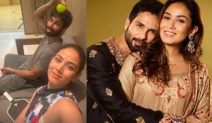 Shahid Kapoor shows his fun side while playing pickleball with wife Mira Rajput