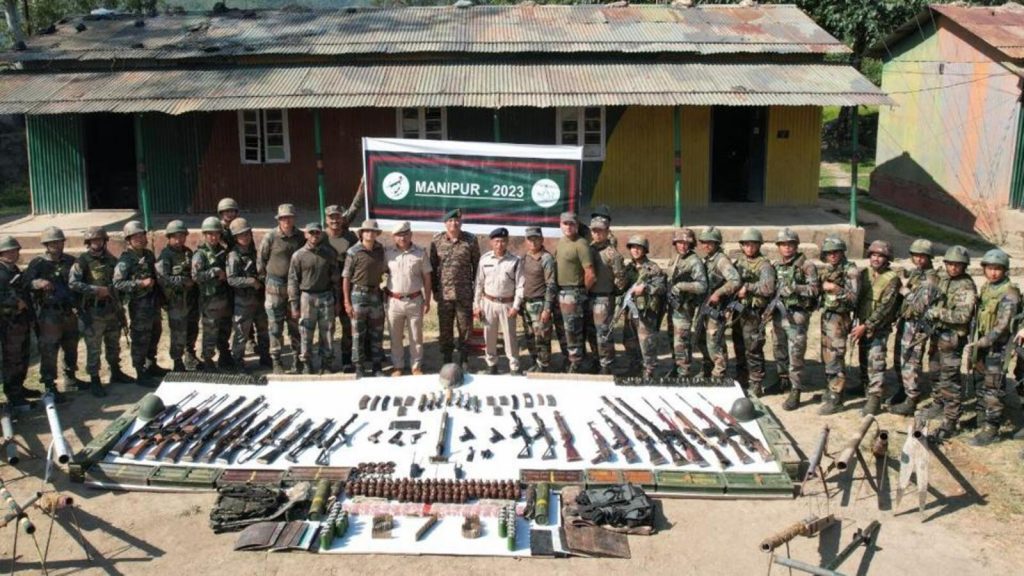 Manipur: 196 weapons returned, security forces to launch operation to recover remaining looted arms