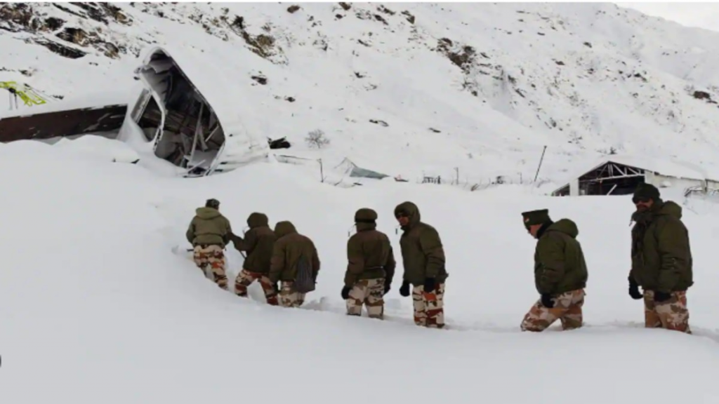 8 dead as avalanche hits BRO camp in Uttarakhand's Mana