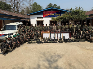 Manipur Police seize arms, explosives in ongoing security operations