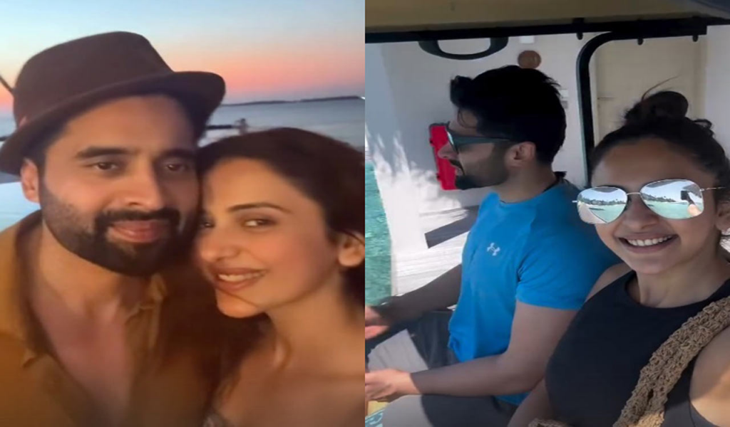 Rakul, Jackky spend romantic time together during their Maldivian holiday