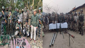 Manipur looted weapons issue: Army, security forces recover INSAS rifles, guns, pistols, mortars, IEDs