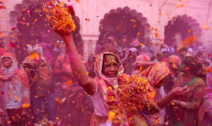 Widows Holi celebrated in Vrindavan with colors and joy