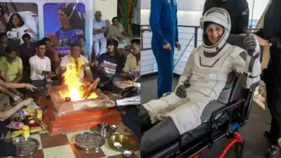 Sunita Williams' home village celebrates her safe return to Earth with Aarti and prayers