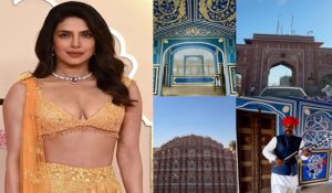 Priyanka Chopra explores Jaipur; Shares glimpses of Hawa Mahal