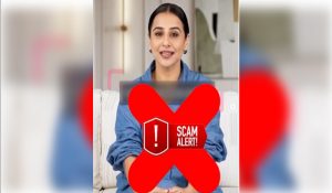 Vidya Balan alerts followers of her misleading AI-generated video of her