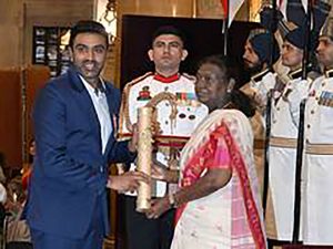 BCCI congratulates Ravichandran Ashwin for receiving Padma Shri 