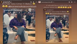 Kareena Kapoor and Karan Johar engage in fun banter over tea and toast