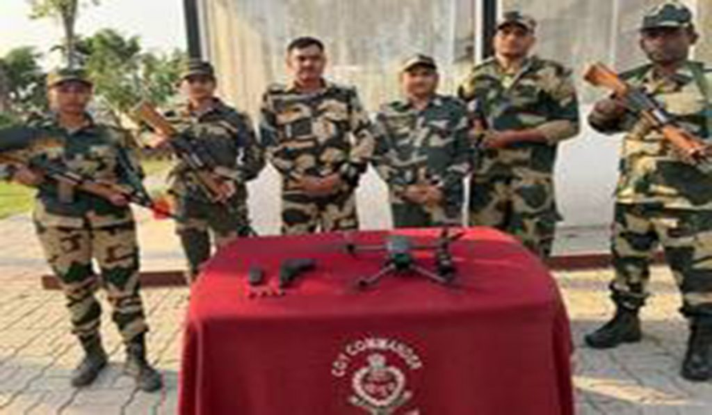 Drone carrying pistol, ammunition recovered in Amritsar