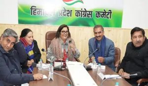 Political stir in Himachal as Rajni Patil to visit tomorrow, discussion with senior leaders
