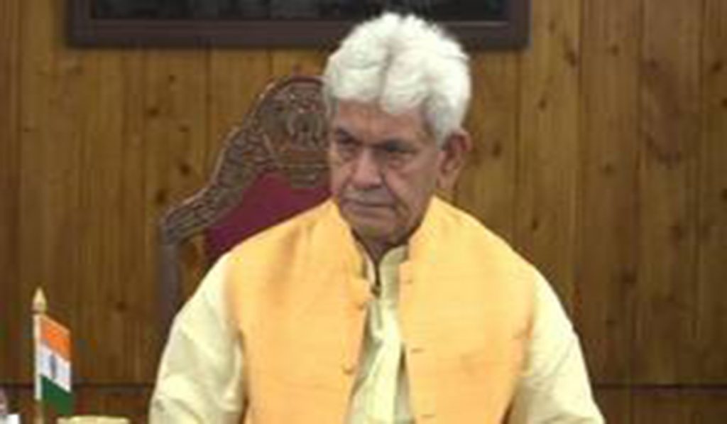 J-K LG Manoj Sinha increases ex-gratia relief under Security Related Expenditure in civilian deaths