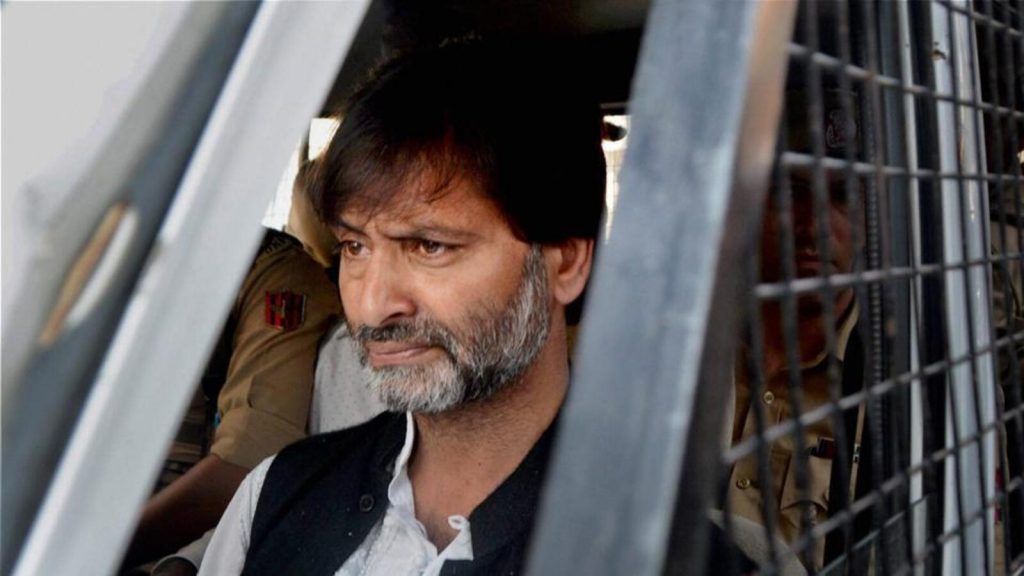 SC orders Yasin Malik to cross-examine witnesses virtually from Tihar