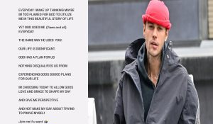 Justin Bieber pens emotional message on social media, fans spiral in concern
