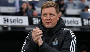 Newcastle manager Eddie Howe returns to duty following hospitalisation